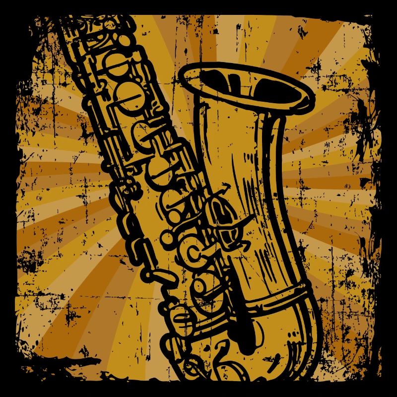 Saxophonist Saxophon