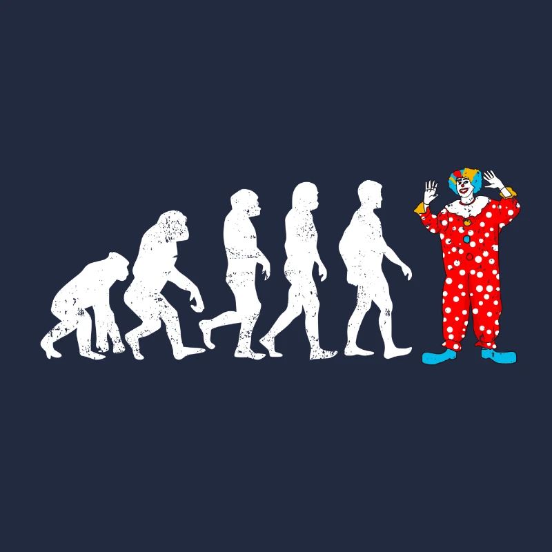 Evolution of Clown Evolution