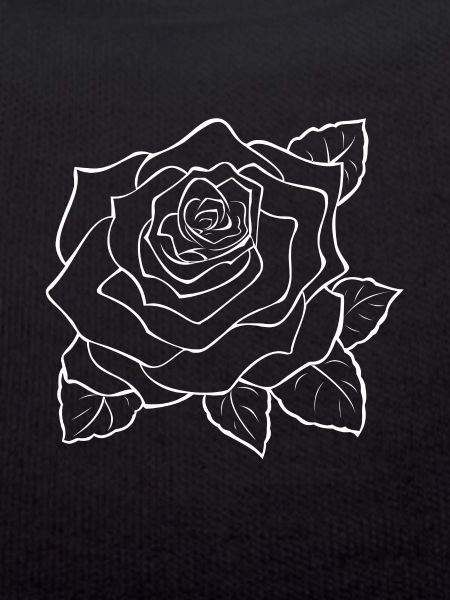 Big white rose