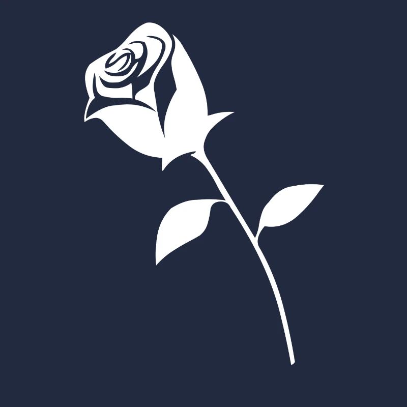 Une rose blanche pour l'amour