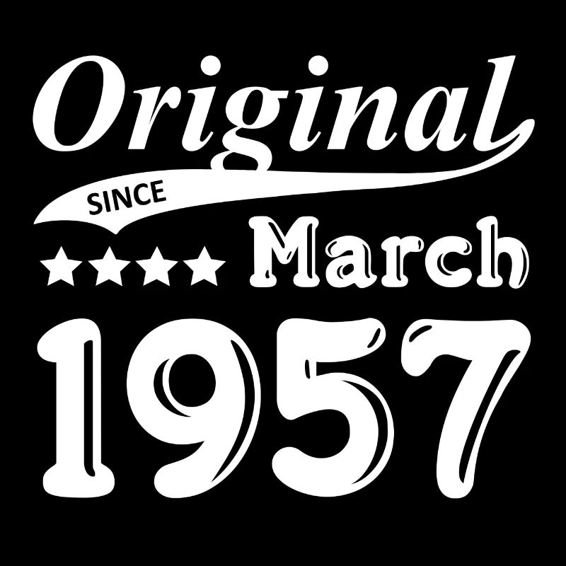 Original depuis mars 1957