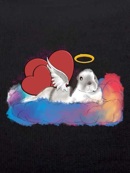Rainbow rabbit Pauline