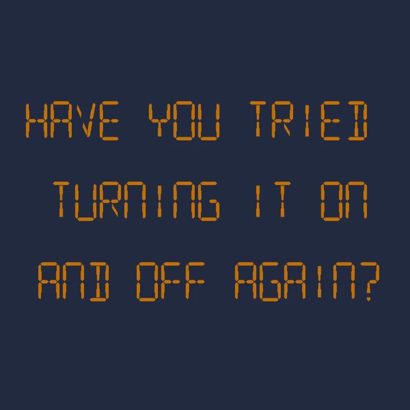 IT Crowd - turning it off and on again