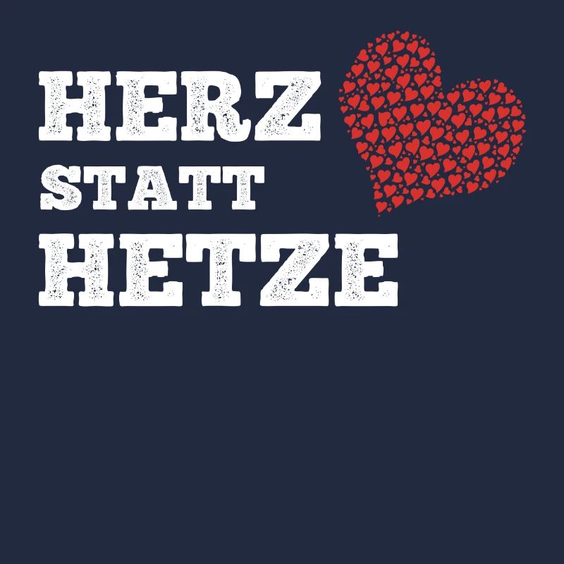 Herz statt Hetze gegen Nazis Geschenk