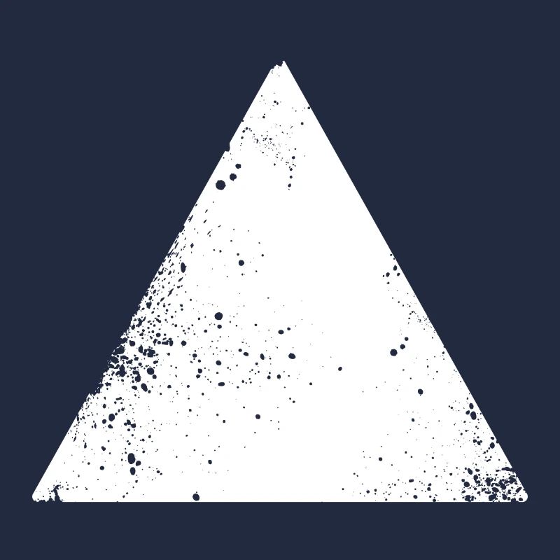 forme de triangle de hippie