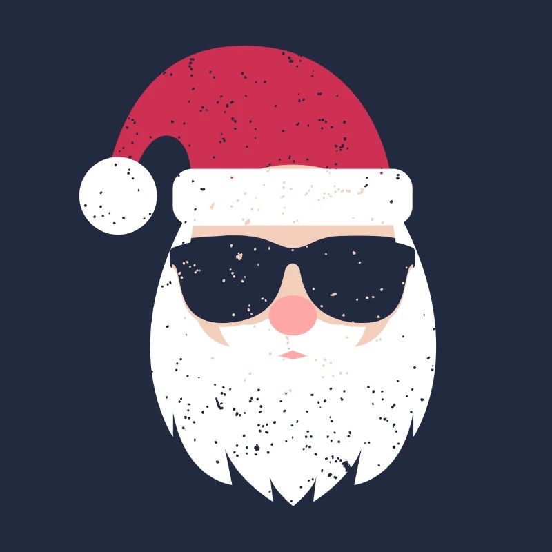 Cadeau d'enfant mignon de lunettes de soleil du père Noël