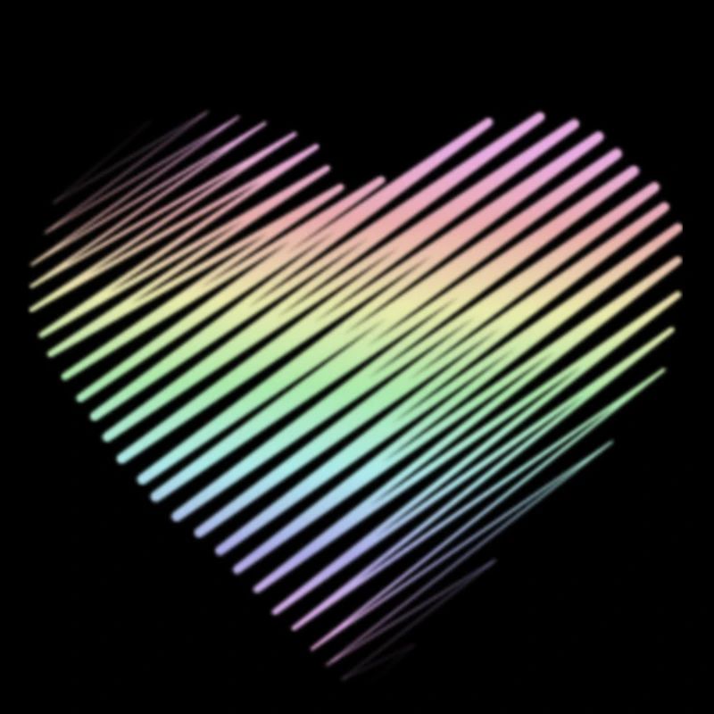 Regenbogenherz