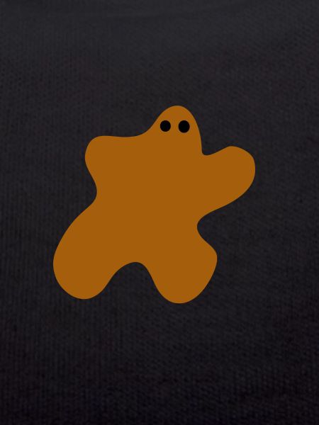 Brown spot with eyes