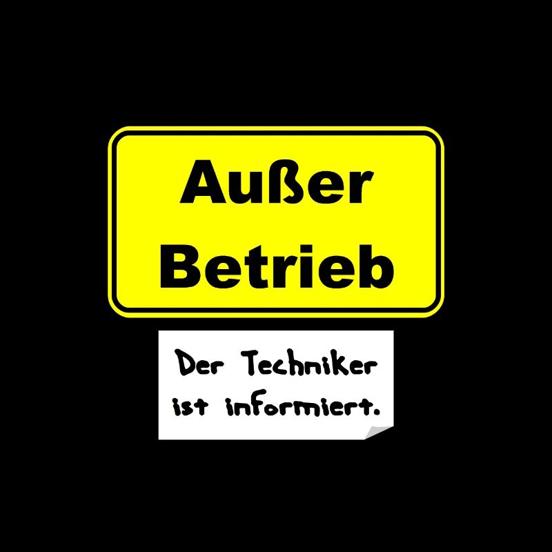 Außer Betrieb. Techniker ist informiert.