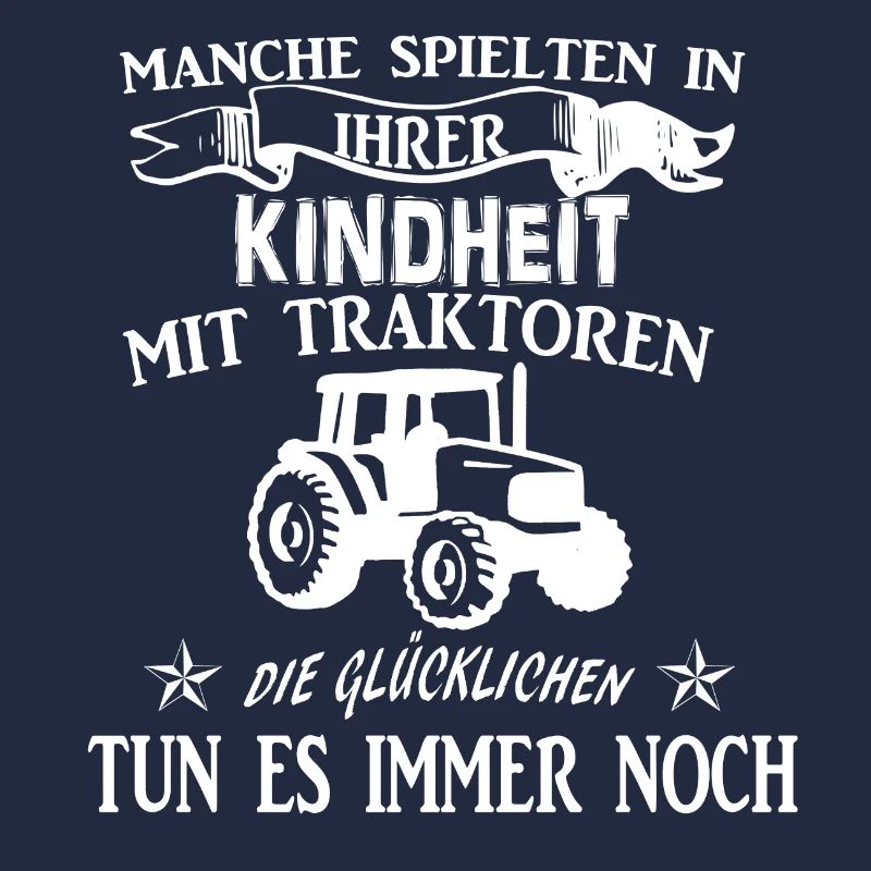 Bauer Landwirt Traktor Spruch Geschenkidee