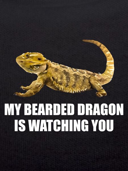 Mon dragon barbe vous regarde
