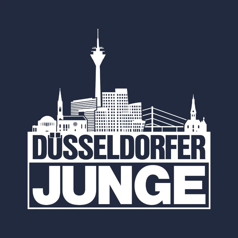 Düsseldorfer Junge Weiss Düsseldorf Geschenk