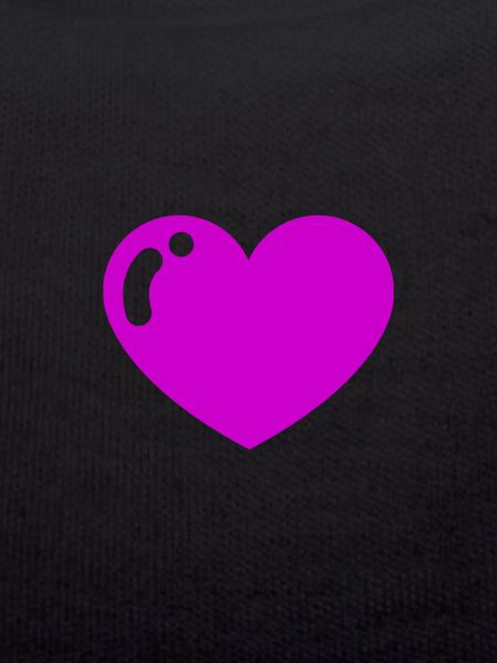 Heart purple