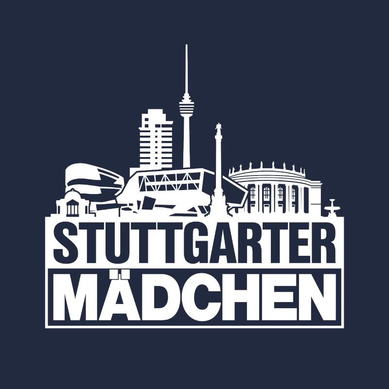 Stuttgarter Mädchen Weiss Stuttgart Geschenk
