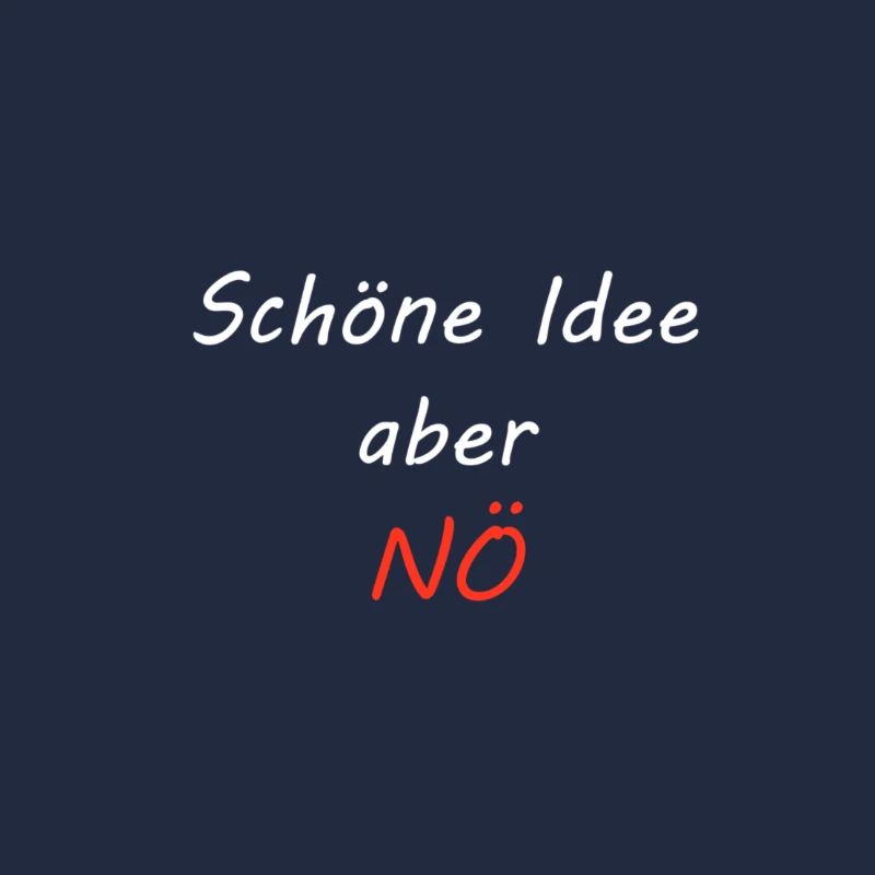 Schöne Idee aber Nö