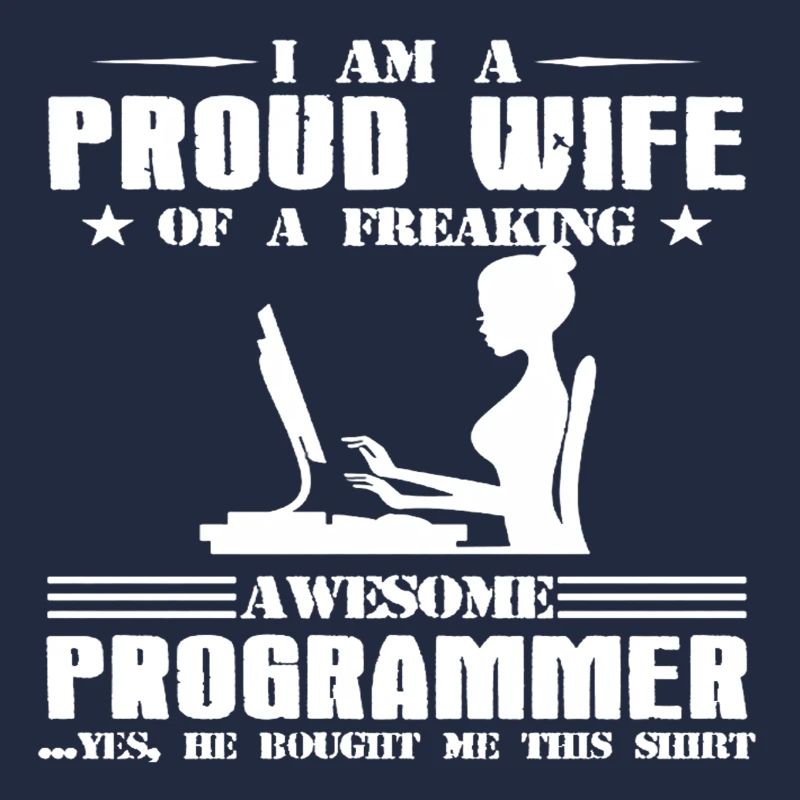 Programmierer Ehefrau Code Computer Der Geschenk