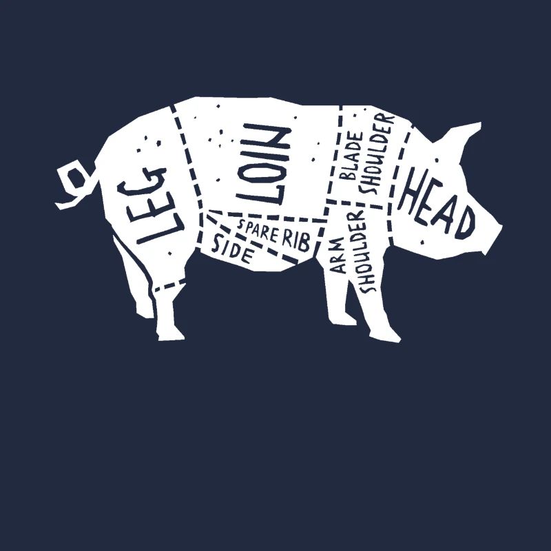 Viande de boucher cadeau de boucher