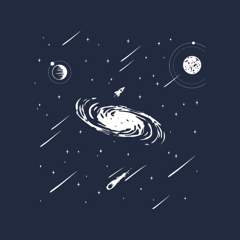 Space Space Milky Way Comet Mars Rocket