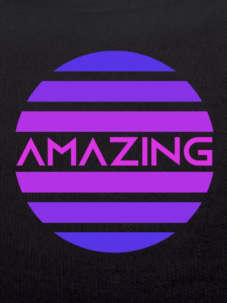 amazing blacklight circle rétro future