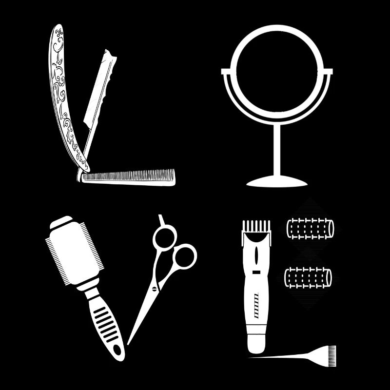 Salon de coiffure coiffeur coiffeur travail Id cadeau