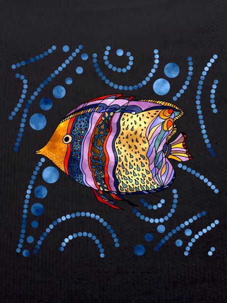 Bunter Fisch