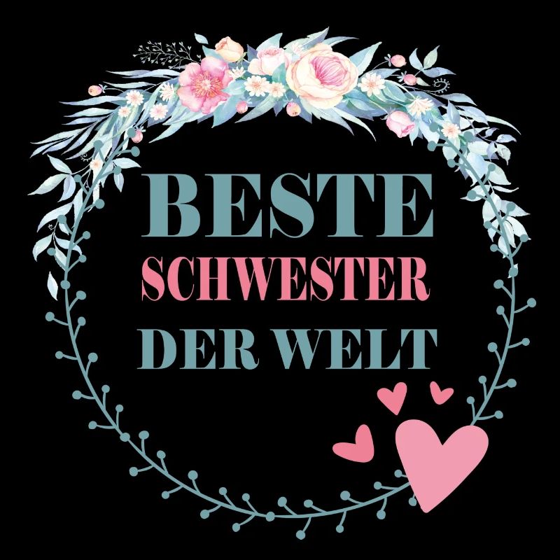 Beste Schwester der Welt Geschenkidee