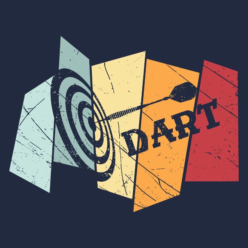 Dart Retro Player Gift Arrow Darter Disc