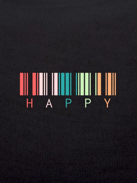 Strichcode "Happy"