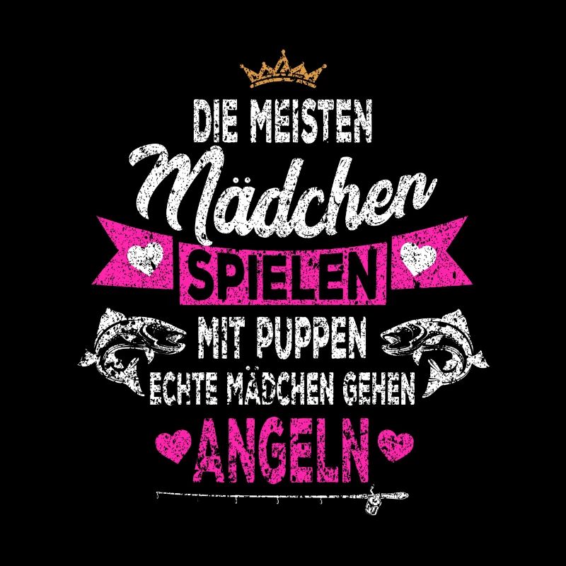 Angler Tochter Angelmädchen
