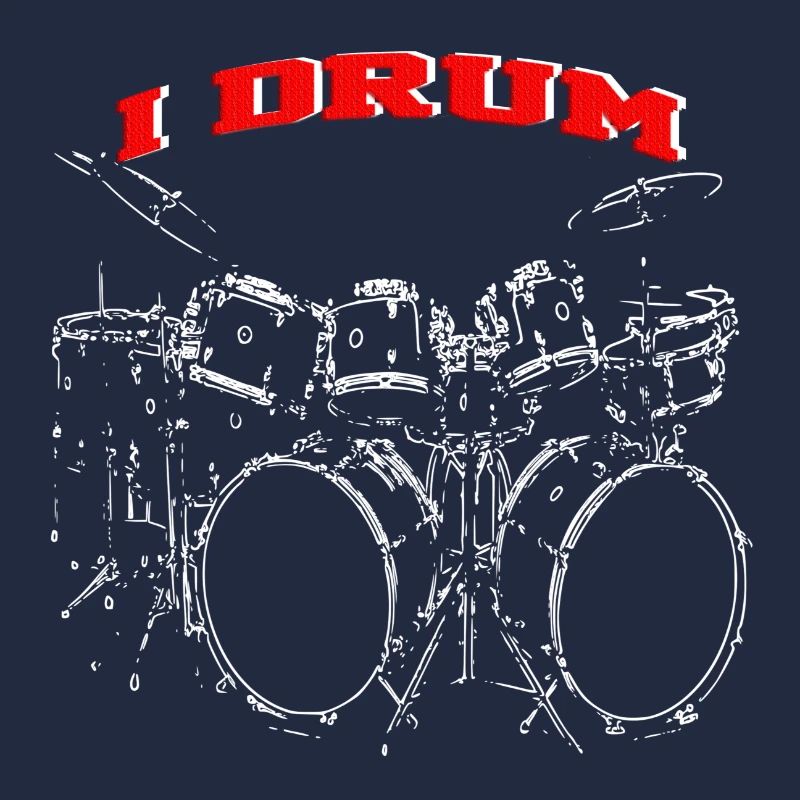I DRUM Big Drum Set