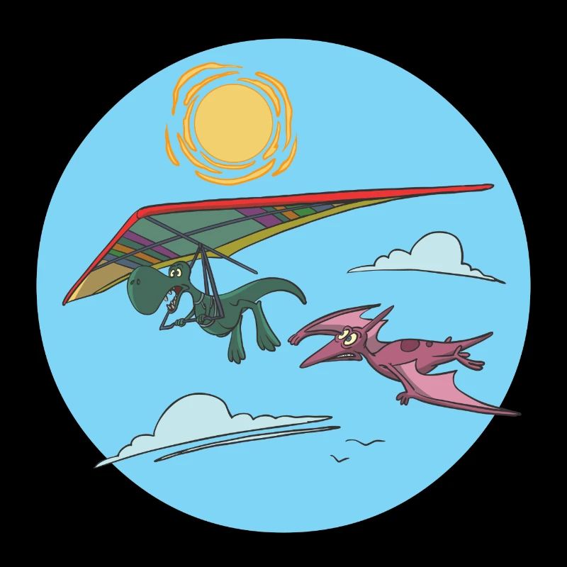 Deltaplane Planeur Deltaplane Dinosaur