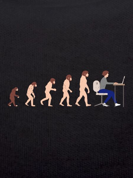 Evolution Entwickler Programmierer Lustiges Gift