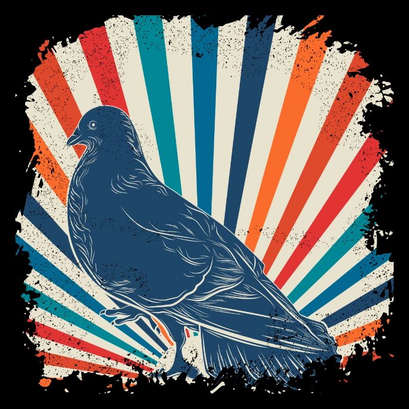 Taube Vogel Geschenk Tauben Tier Taubenzüchter