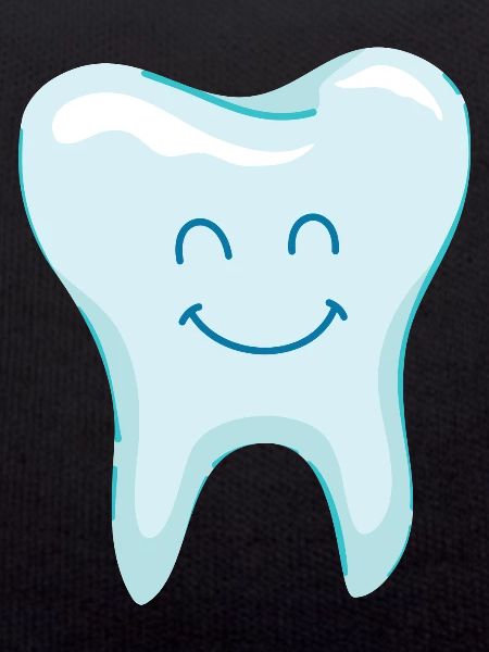Laughing tooth - teeth - dentist