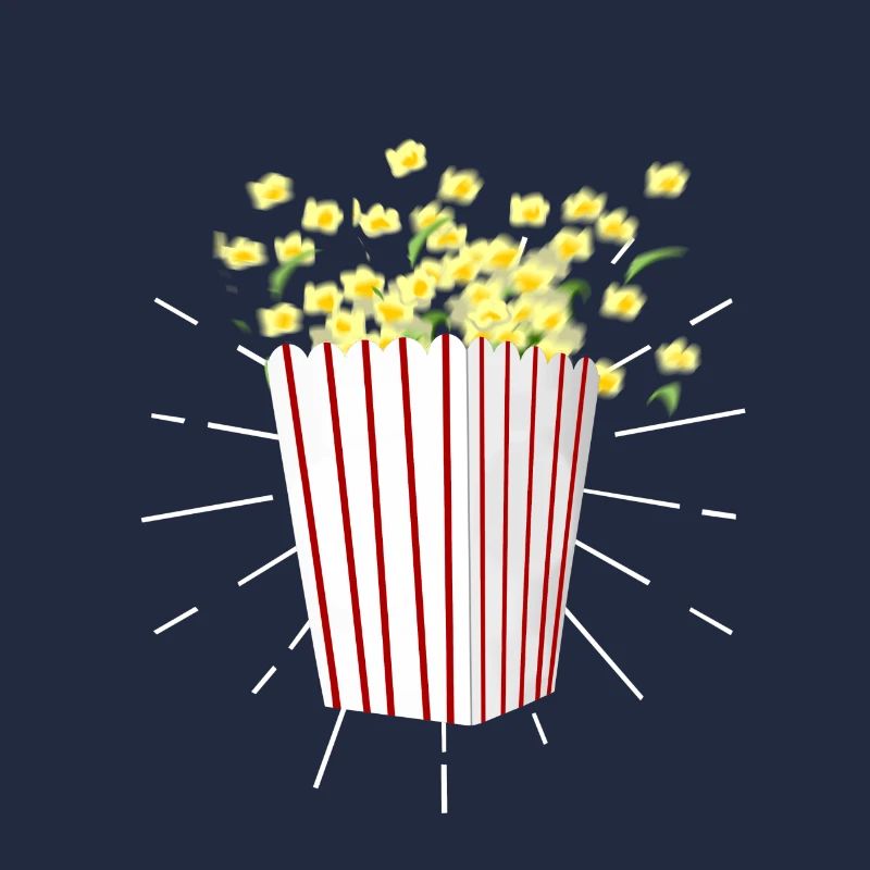 Chemise de cinéma pop-corn pop-corn