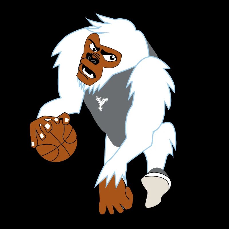 weißer Gorilla
