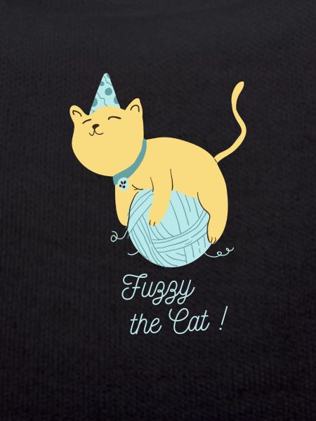 floue le chat mignon