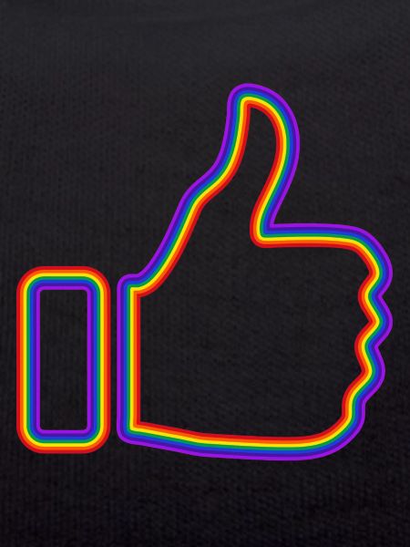 Thumbs up rainbow