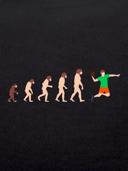 Evolution Handball Player Lustige Geschenkidee