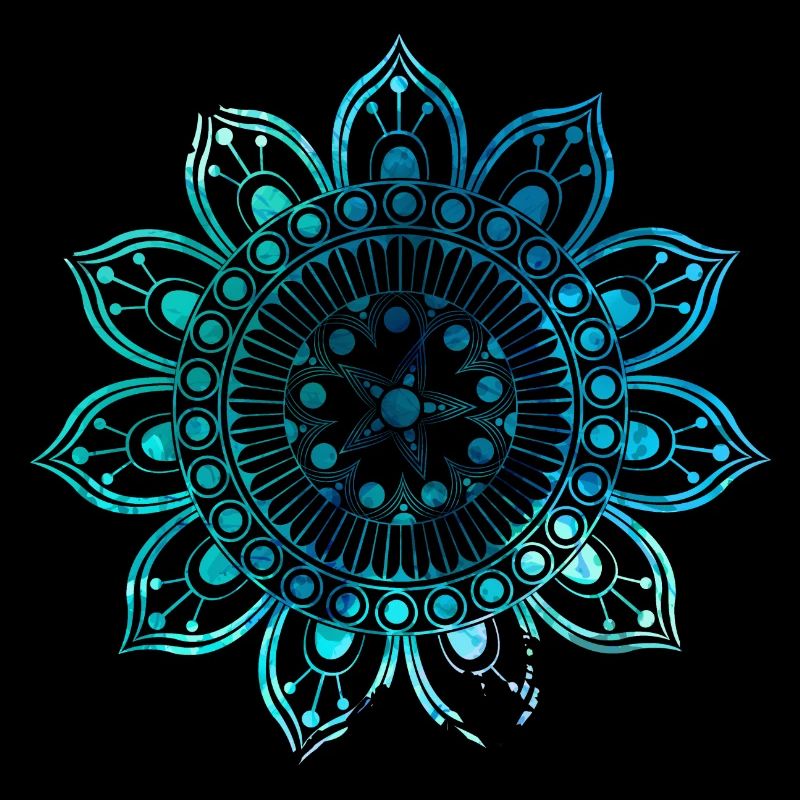 Mandala - blue