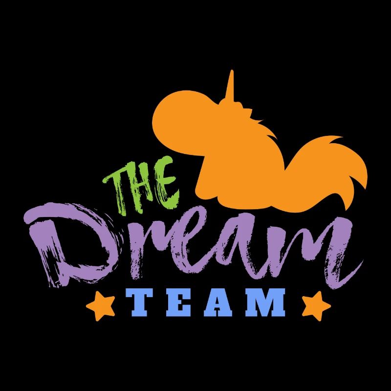 Einhorn The Dream Team Lustige Geschenkidee