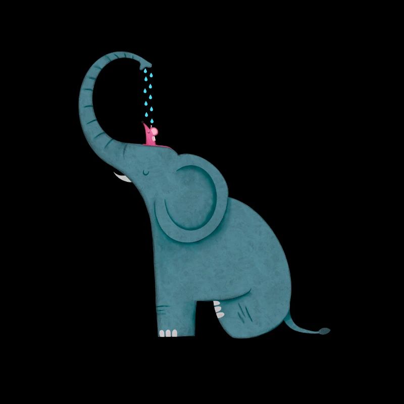 Elefant und Maus Freundschaft