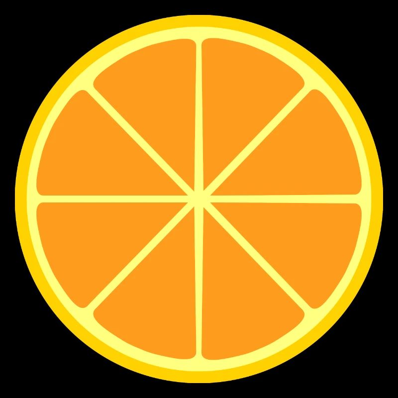 Orange fruit fruit design to personalize