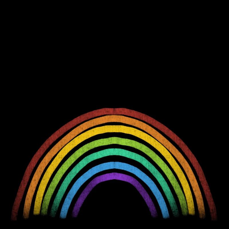 Rainbow design artistique