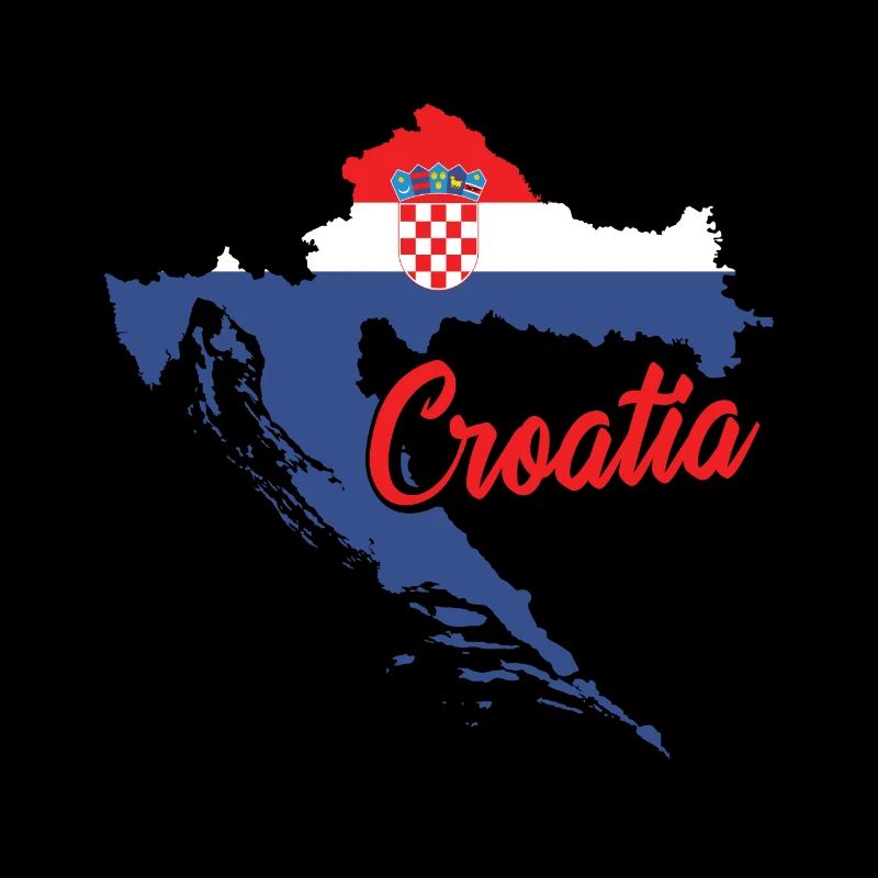 Croatie Balkans | Cadeau de vacances croate croate