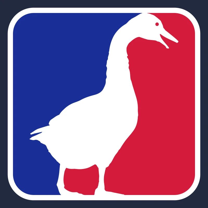 Goose red blue