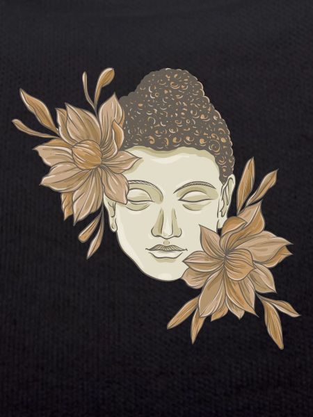Buddha mit Blumen