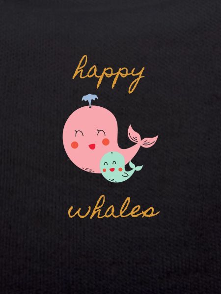 Happy whales