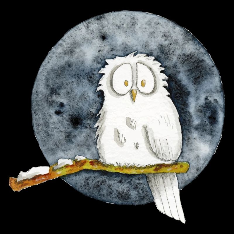 Le hibou de neige