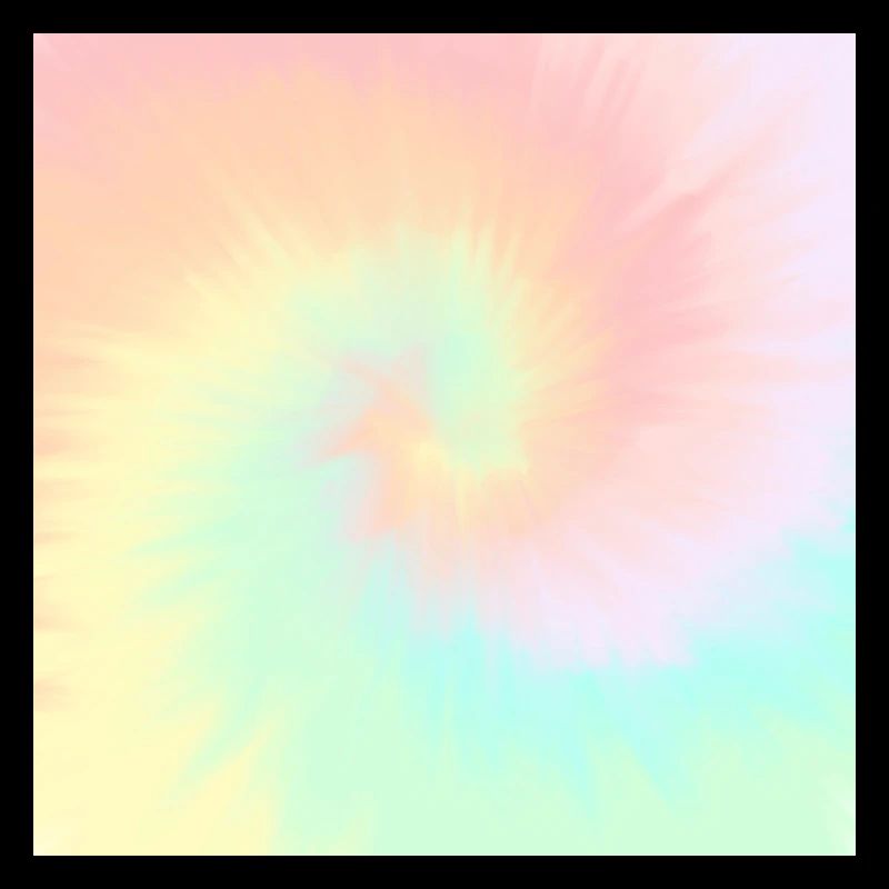 Tie Dye Pastel Swirl Tie Dye